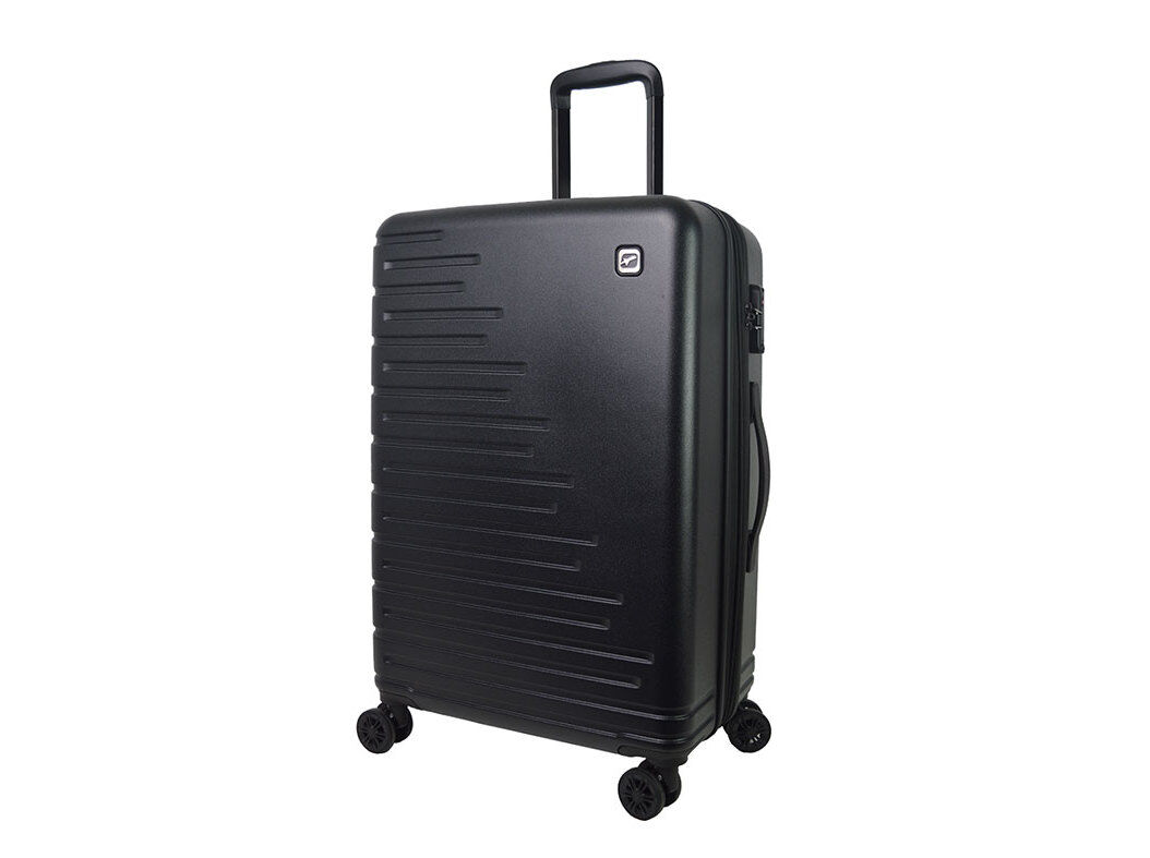 MALA DE VIAGEM R&Iacute;GIDA AIRPORT PRETO 8 RODAS 50X77X30CM