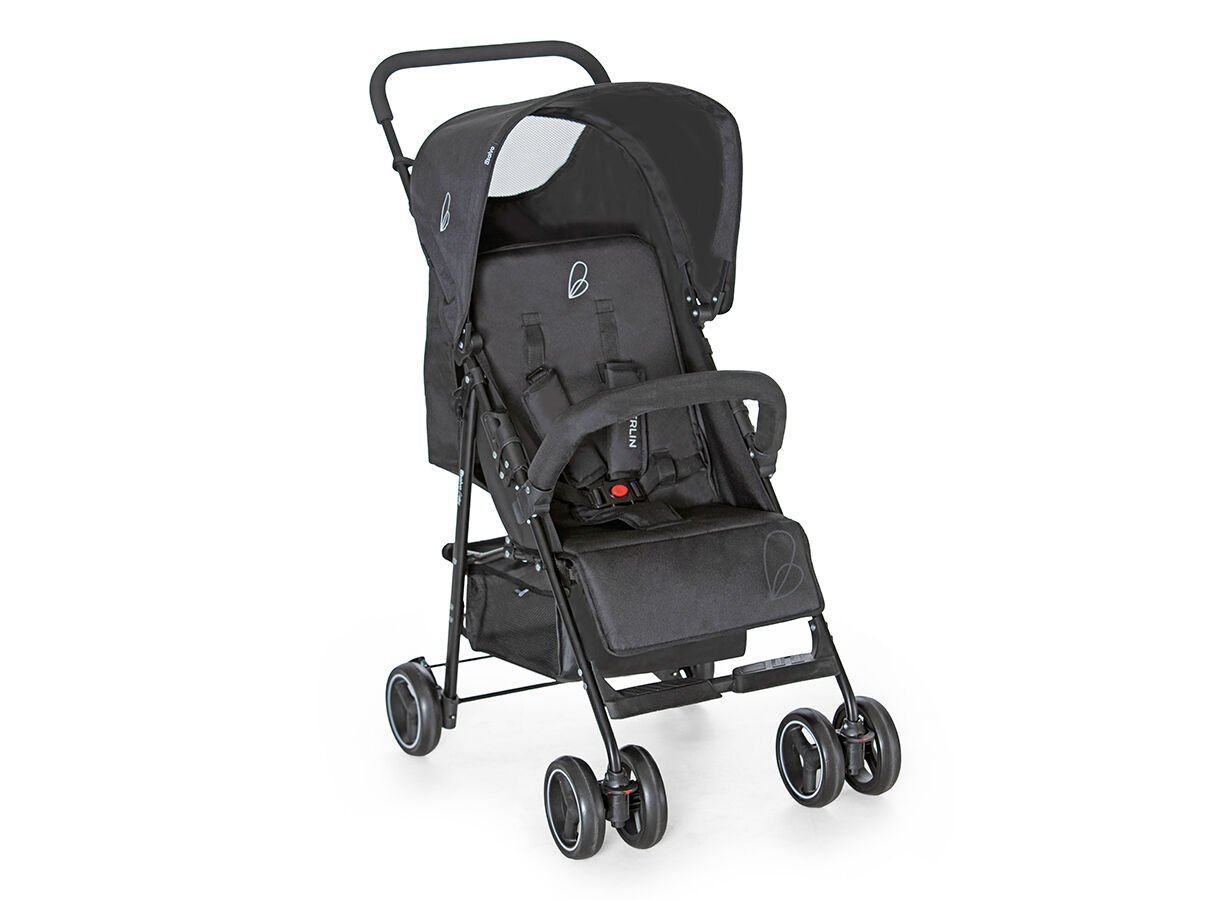 CARRINHO DE BEB&Eacute; ASALVO MULTIPOSI&Ccedil;&Otilde;ES PRETO 79X99X47.5CM