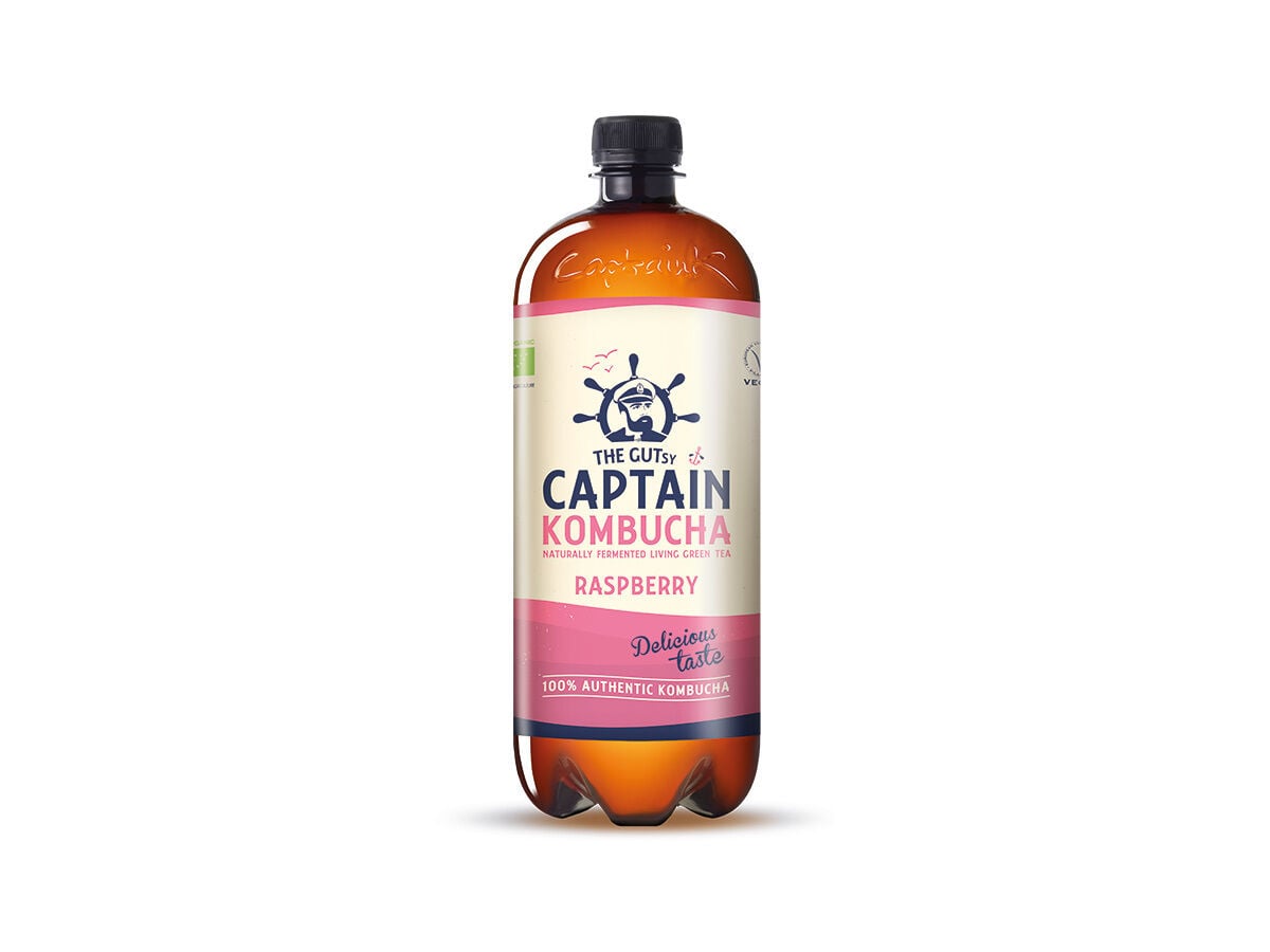 KOMBUCHA THE GUTSY CAPTAIN FRAMBOESA BIO 1L (SDR)