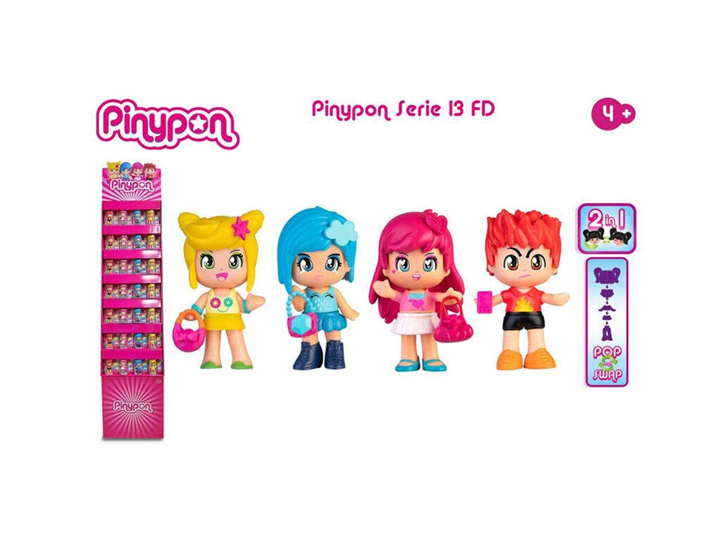 FIGURAS PINYPON S&Eacute;RIE 13 MODELOS SORTIDOS image number 8