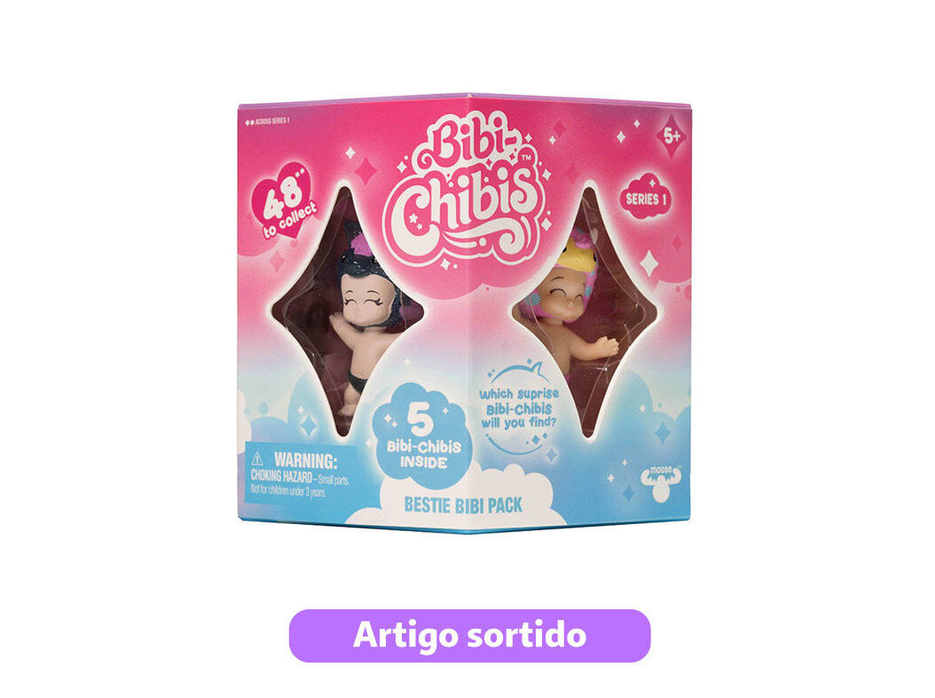 MINI FIGURAS BIBI CHIBIS PACK 5 MODELOS SORTIDOS image number 0
