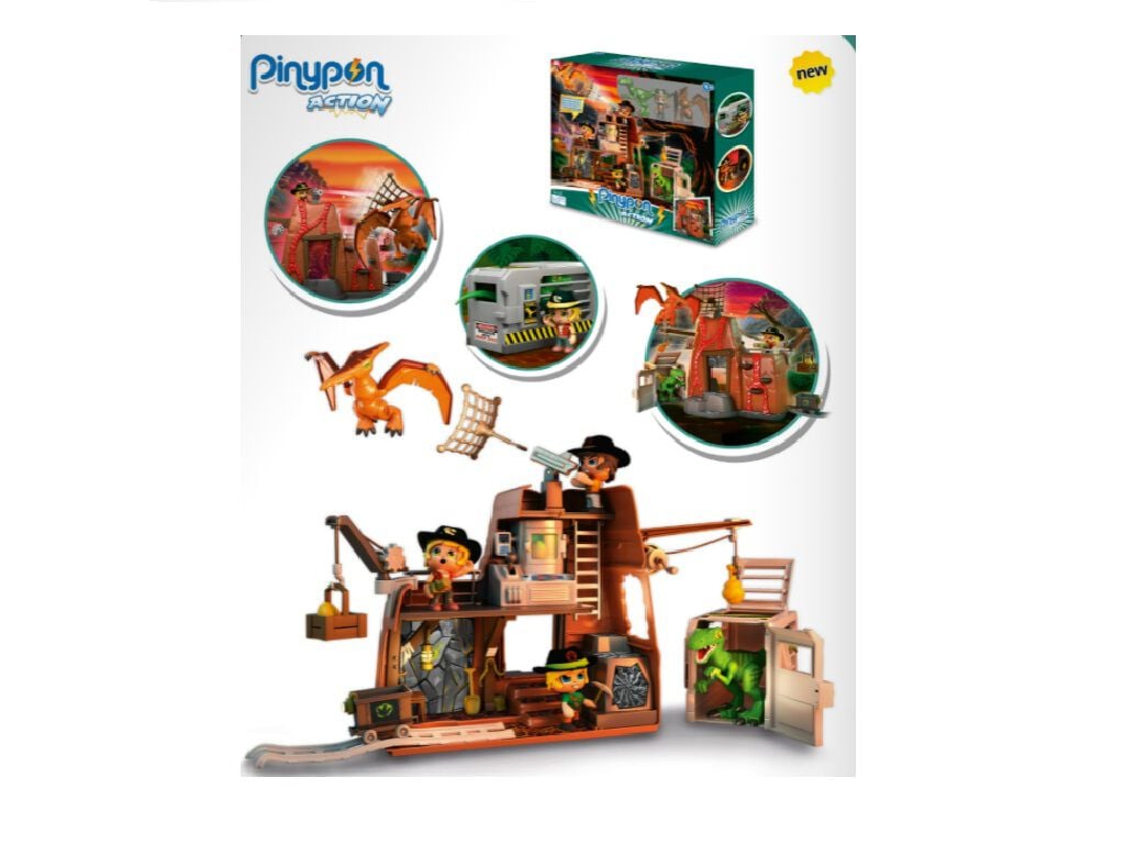 Selva Dinossauro Pinypon Action Auchan