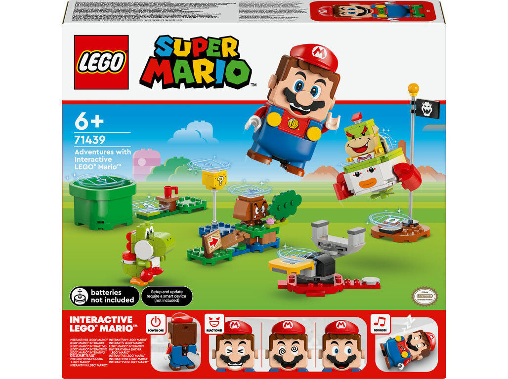 AVENTURAS INTERATIVAS LEGO SUPER MARIO 71439 image number 0