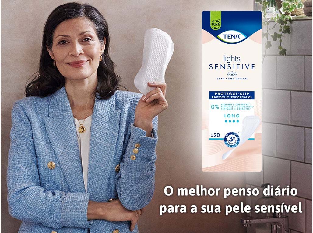 PENSOS INCONTIN&Ecirc;NCIA LIGHTS SENSITIVE LONG 20 UN image number 1