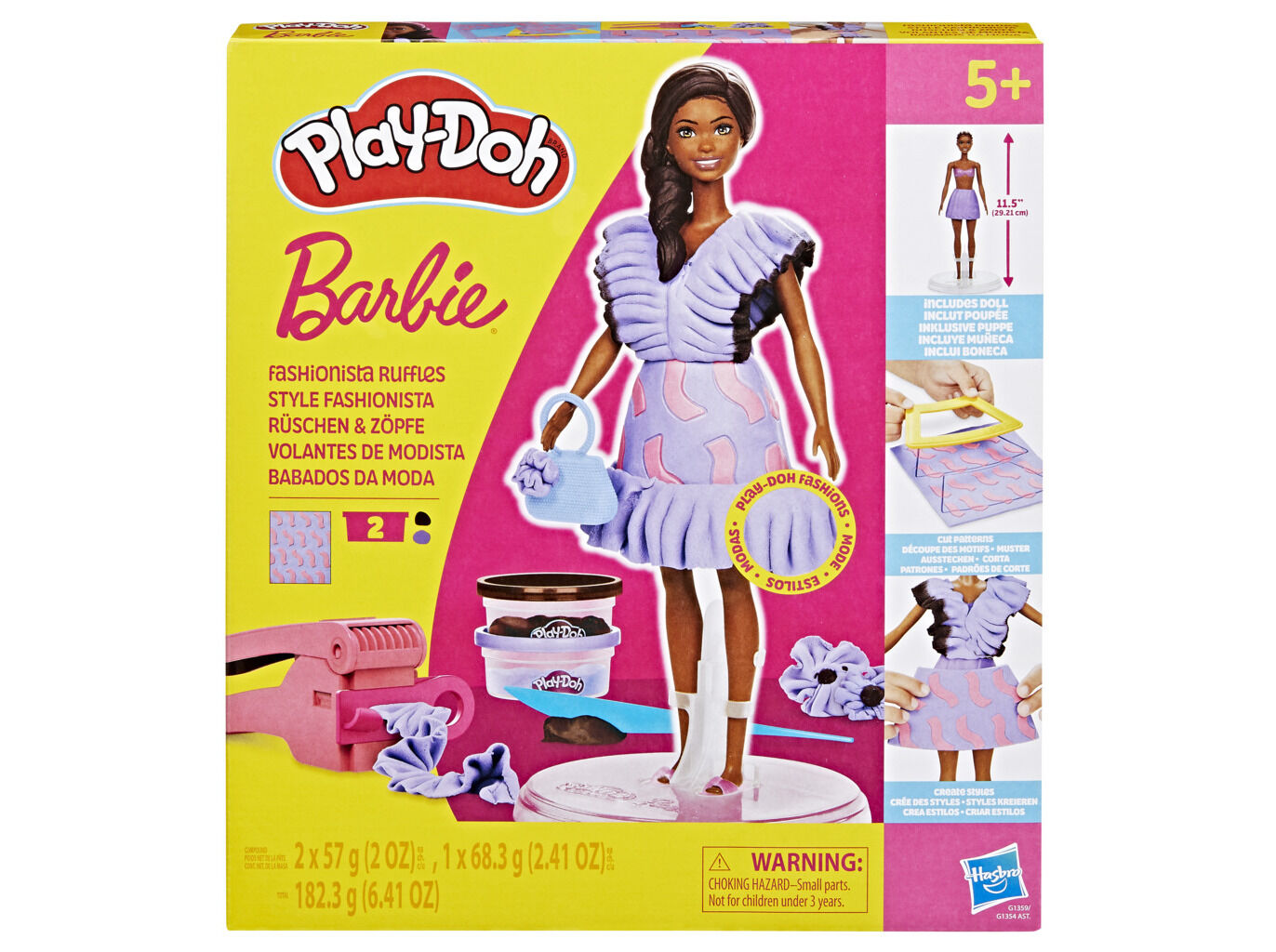 BONECA PLAY-DOH BARBIE MODELOS SORTIDOS image number 1