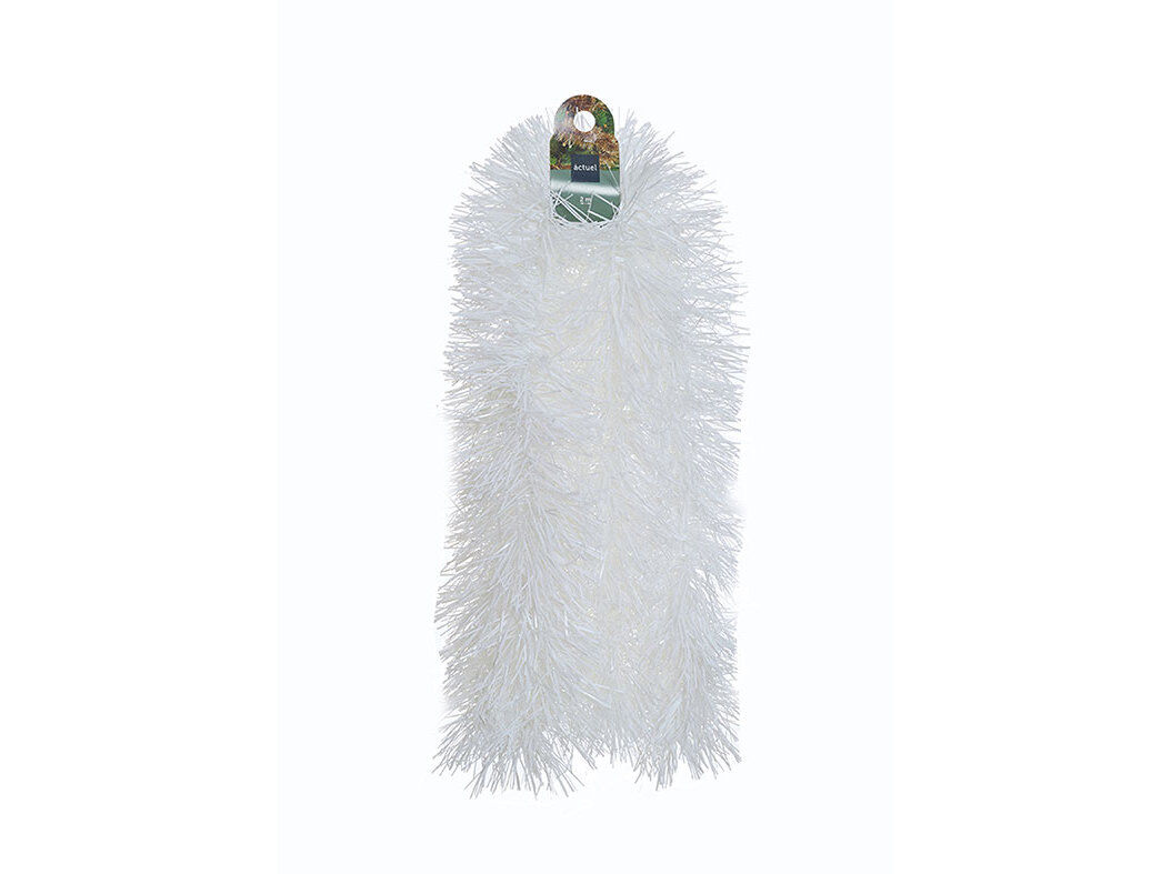 FITA PARA &Aacute;RVORE DE NATAL ACTUEL BRANCO 2MX15CM image number 0