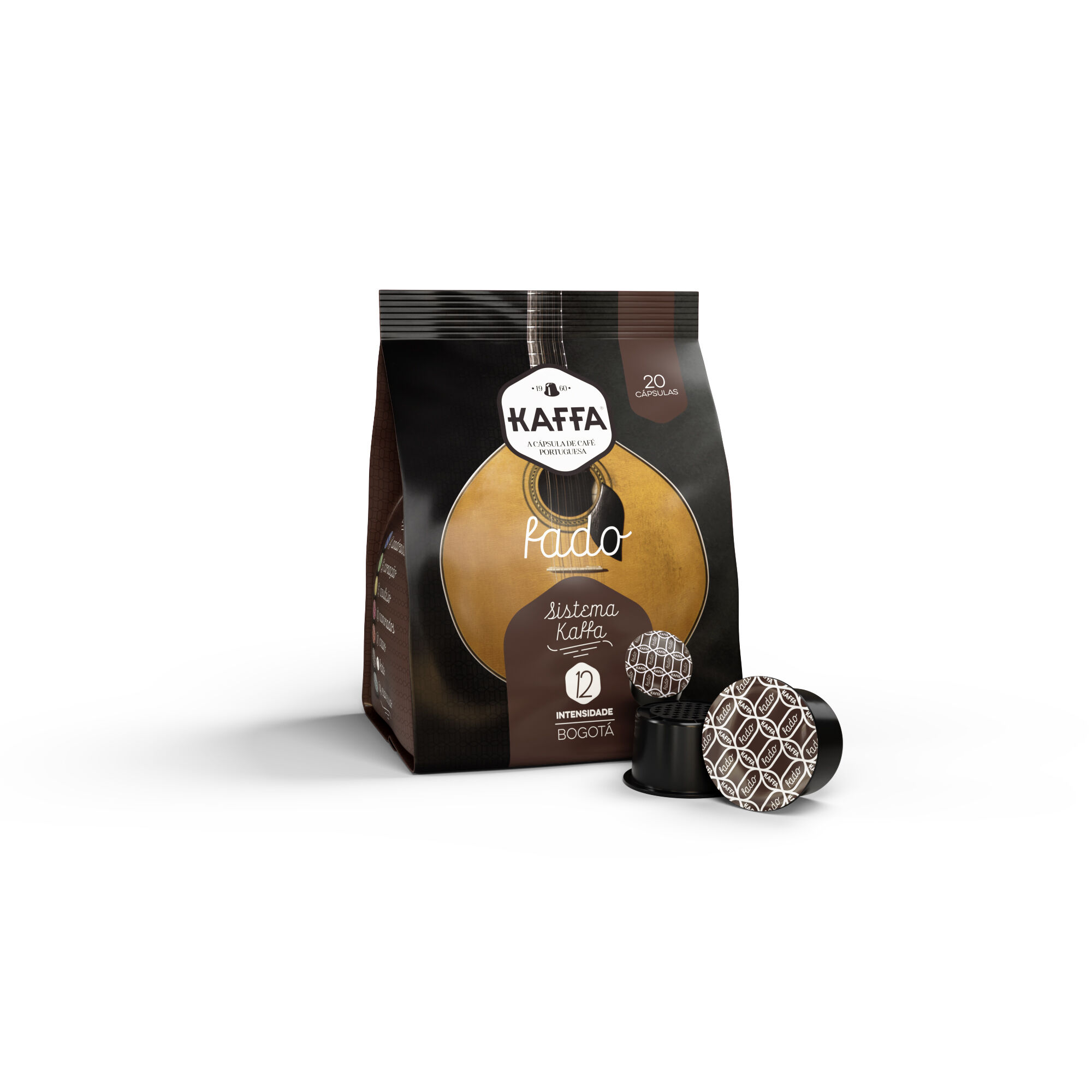 C&Aacute;PSULAS KAFFA CAF&Eacute; SK FADO INTENSIDADE 12 20UN