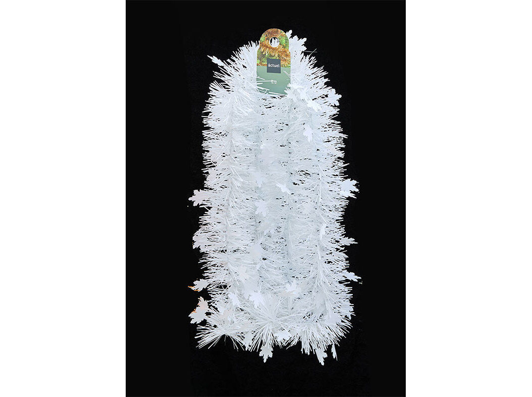 FITA PARA &Aacute;RVORE DE NATAL ACTUEL BRANCO 2MX10CM image number 0