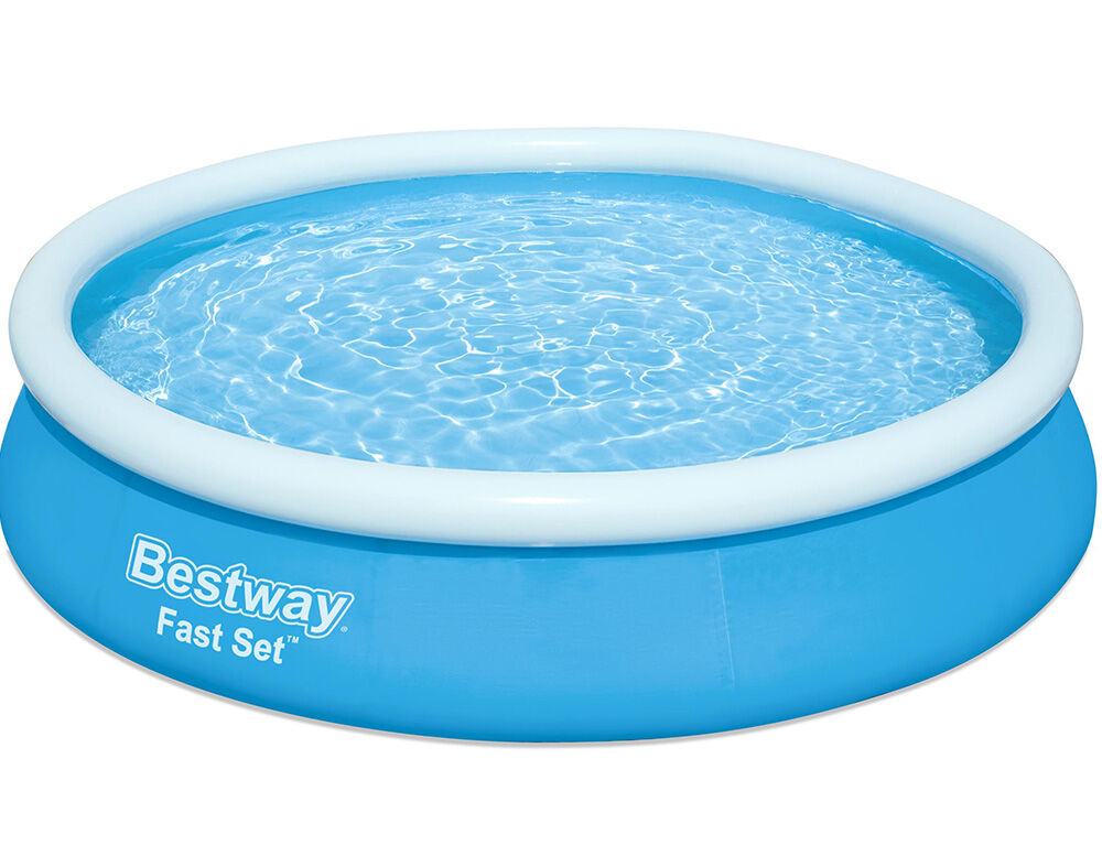 PISCINA REDONDA BESTWAY FAST SET COM BOMBA DE FILTRO 366X76CM image number 1