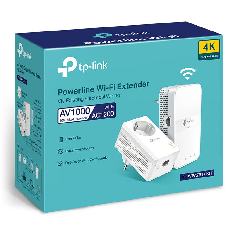 POWERLINE TP-LINK TL-WPA7617KIT AC1200 1200MBPS image number 1