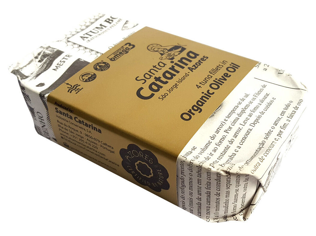 FILETE SANTA CATARINA ATUM AZEITE BIO 120G ESPECIALIDADE
