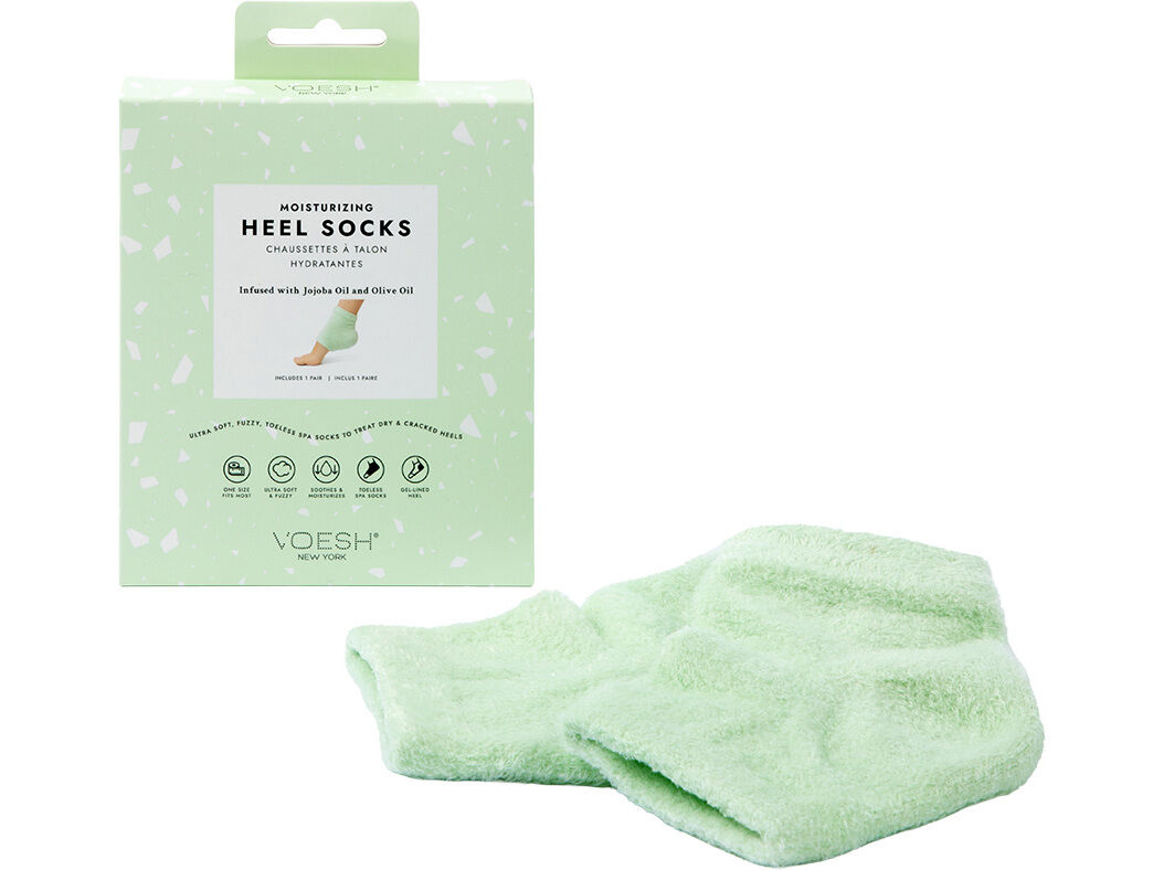 MEIA REPARADORA VOESH NY CALCANHAR VERDE image number 0