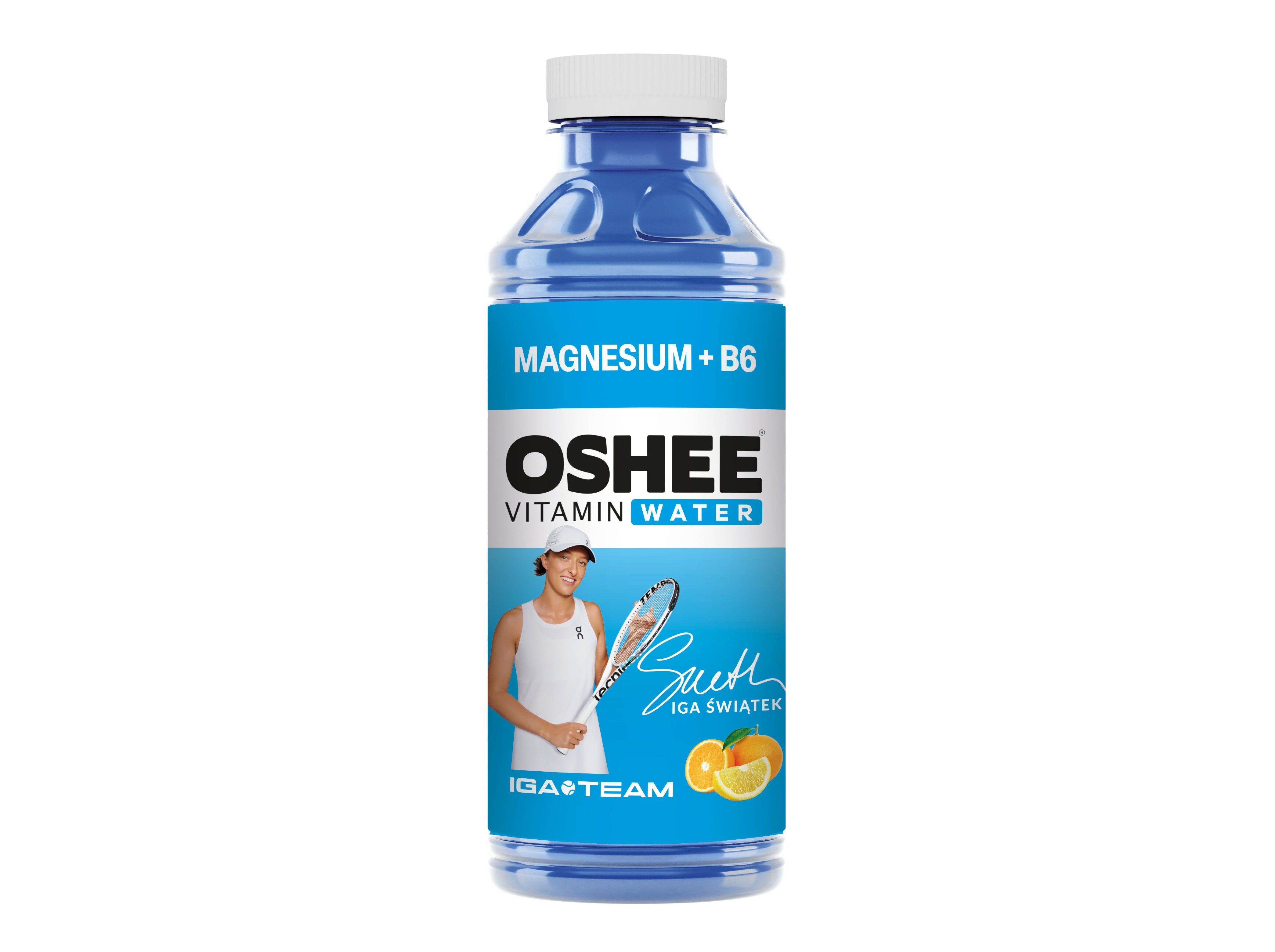AGUA VITAMINADA OSHEE MAGN&Eacute;SIO+B6 LIM&Atilde;O LARANJA 555ML