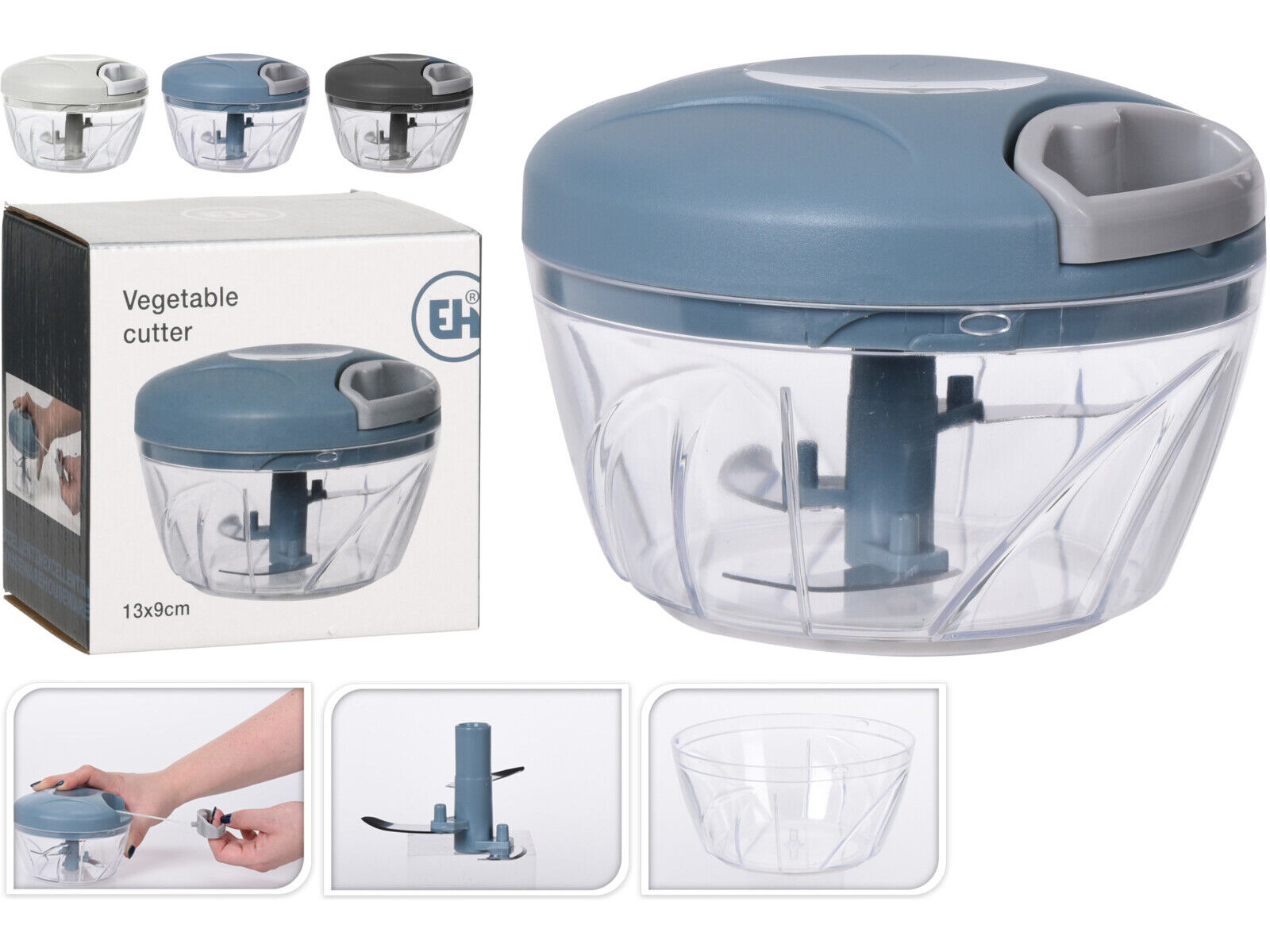 PICADORA MANUAL 13X9CM CORES SORTIDAS image number 1