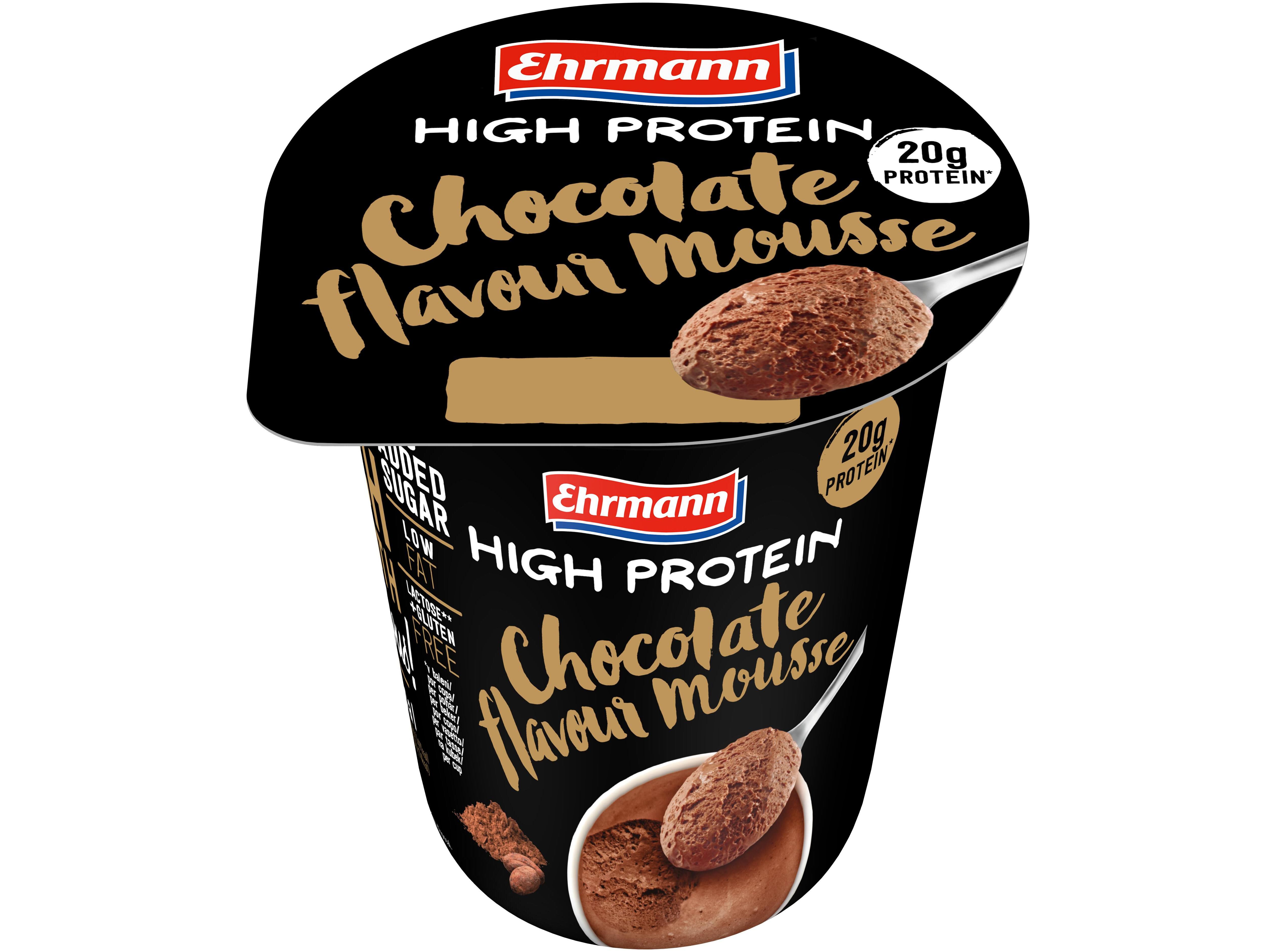 MOUSSE EHRMANN CHOCOLATE MAIS PROTE&Iacute;NA 200G