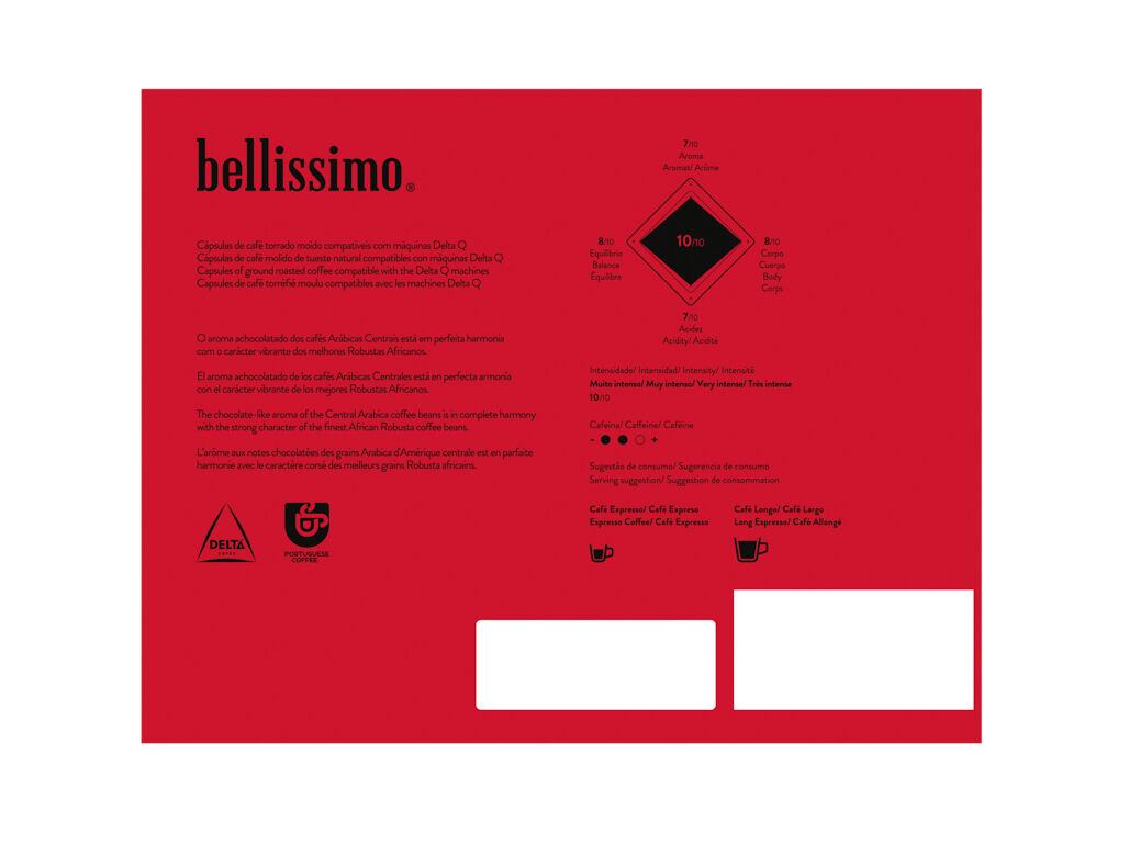 C&Aacute;PSULAS CAF&Eacute; BELLISSIMO PACK 30 UNID image number 1