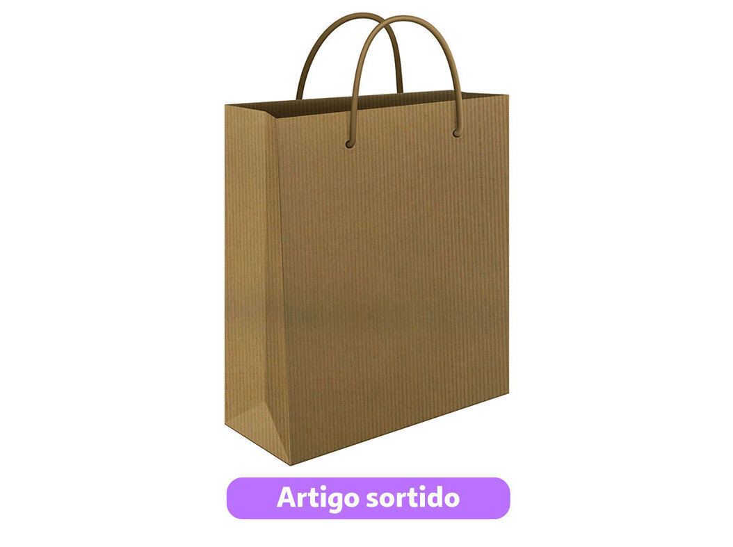 SACO PAPEL KRAFT MITOS XL 45X48X17CM CORES SORTIDAS image number 3