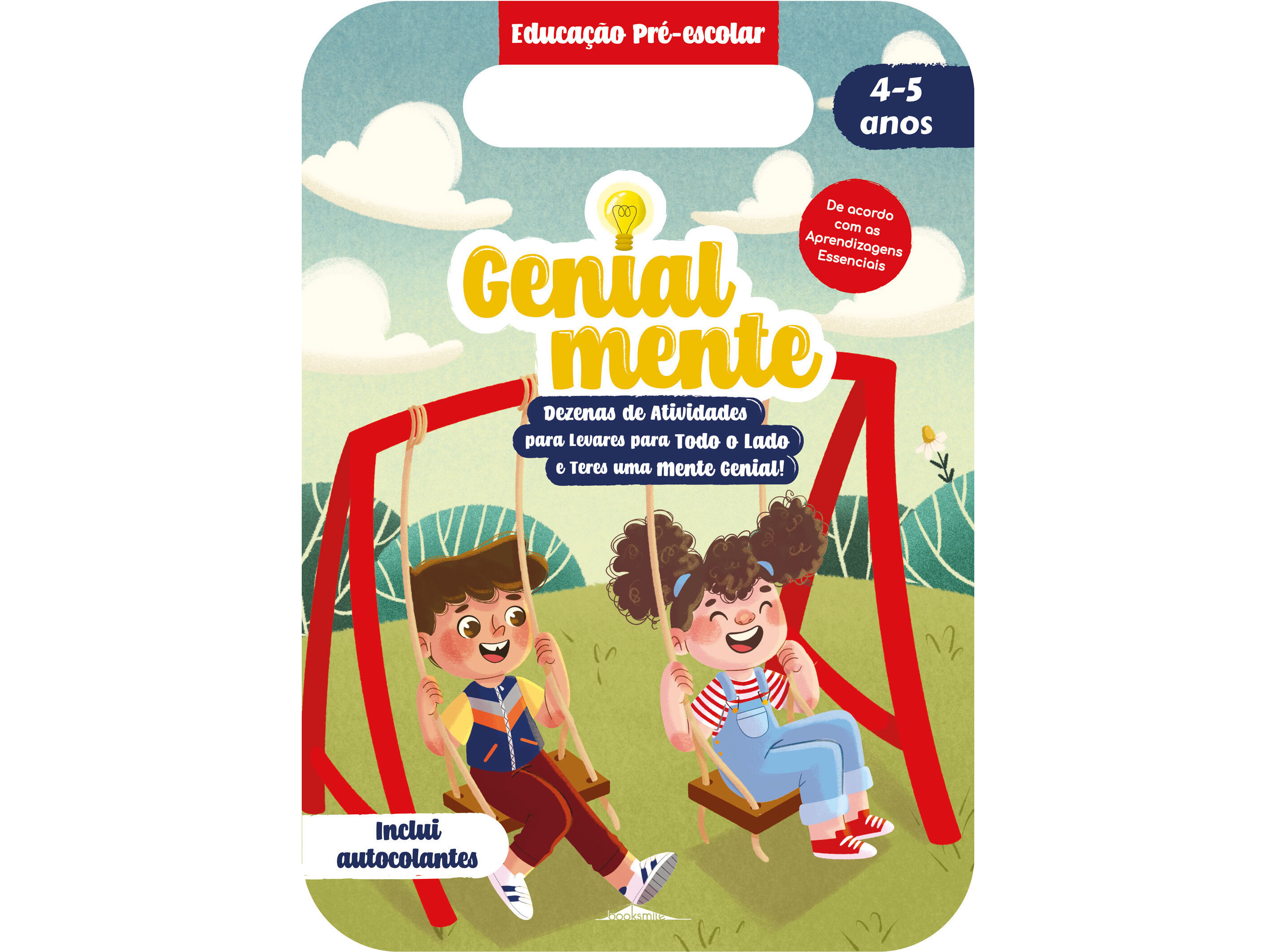 LIVRO GENIALMENTE EDUCA&Ccedil;&Atilde;O PR&Eacute;-ESCOLAR 4-5 ANOS: DEZENAS DE ATIVIDADES PARA LEVARES PARA TODO O LADO image number 0