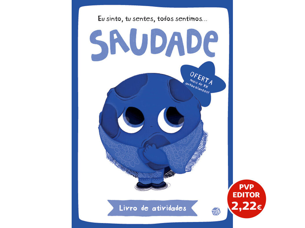 LIVRO EU SINTO SAUDADE AUTOCOLANTES image number 0