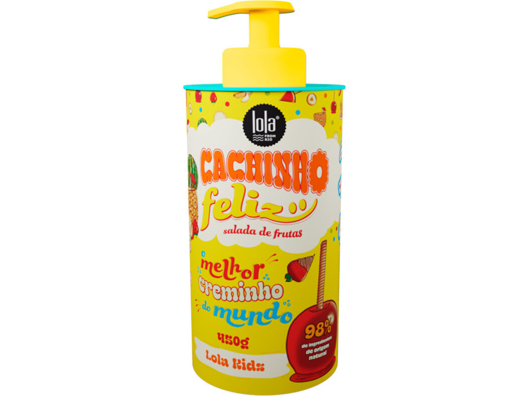 CREME PENTEAR LOLA KIDS CACH FELIZ SAL FRUTA 450G
