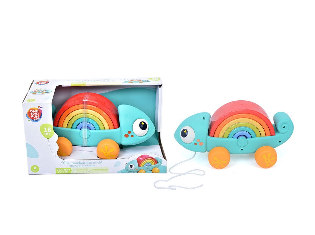 CAMALE&Atilde;O ONE TWO FUN ARCO-&Iacute;RIS 28CM image number 0