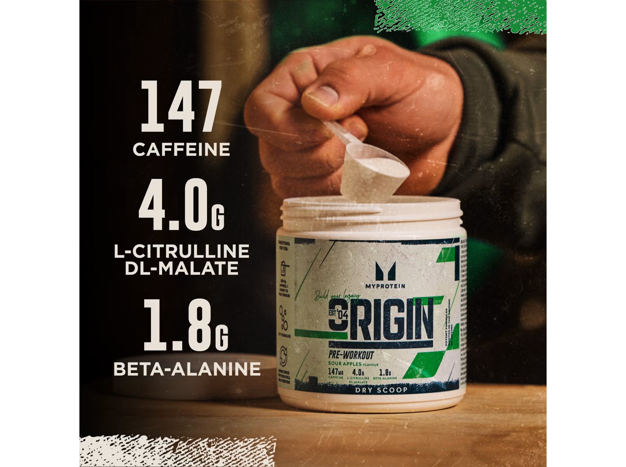 PR&Eacute;-TREINO MYPROTEIN ORIGIN MARACUJ&Aacute; 288G image number 1