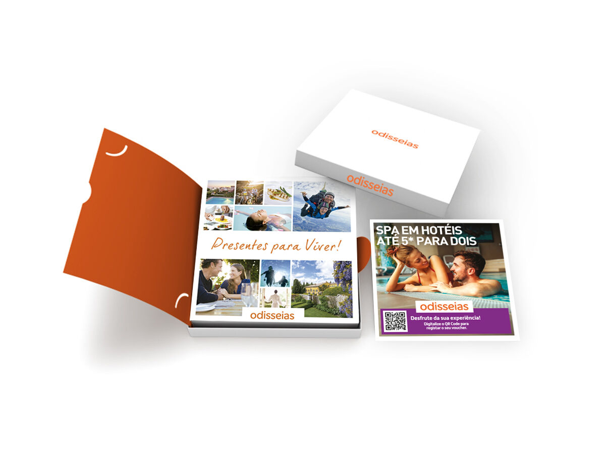 PACK PRESENTE ODISSEIAS - SPAS EM HOT&Eacute;IS AT&Eacute; 5* PARA DOIS image number 1