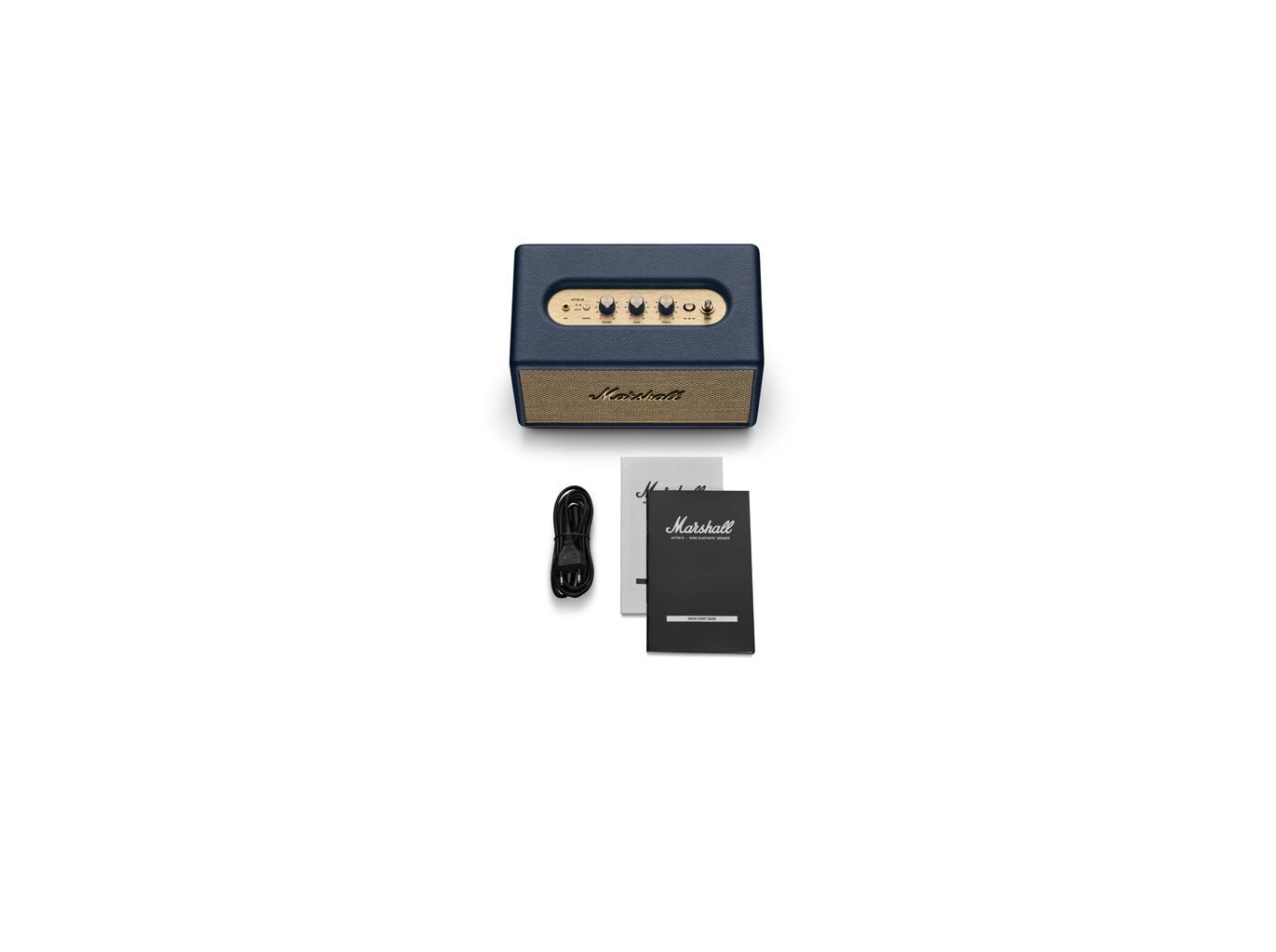 COLUNA PORTATIL BT MARSHALL ACTON III AZUL image number 3