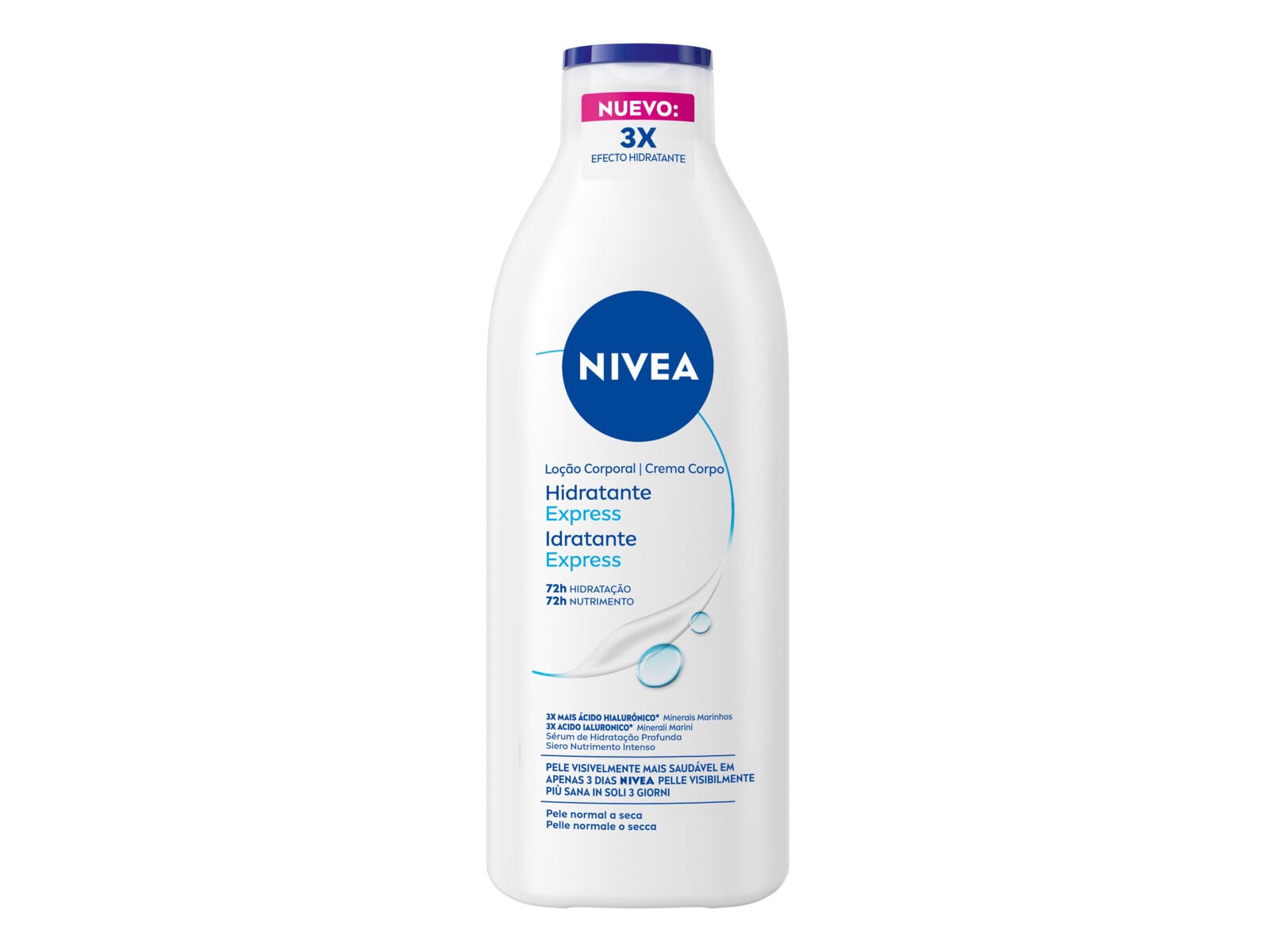 LO&Ccedil;&Atilde;O CORPORAL BODY LOTION EXPRESS NIVEA 400 ML