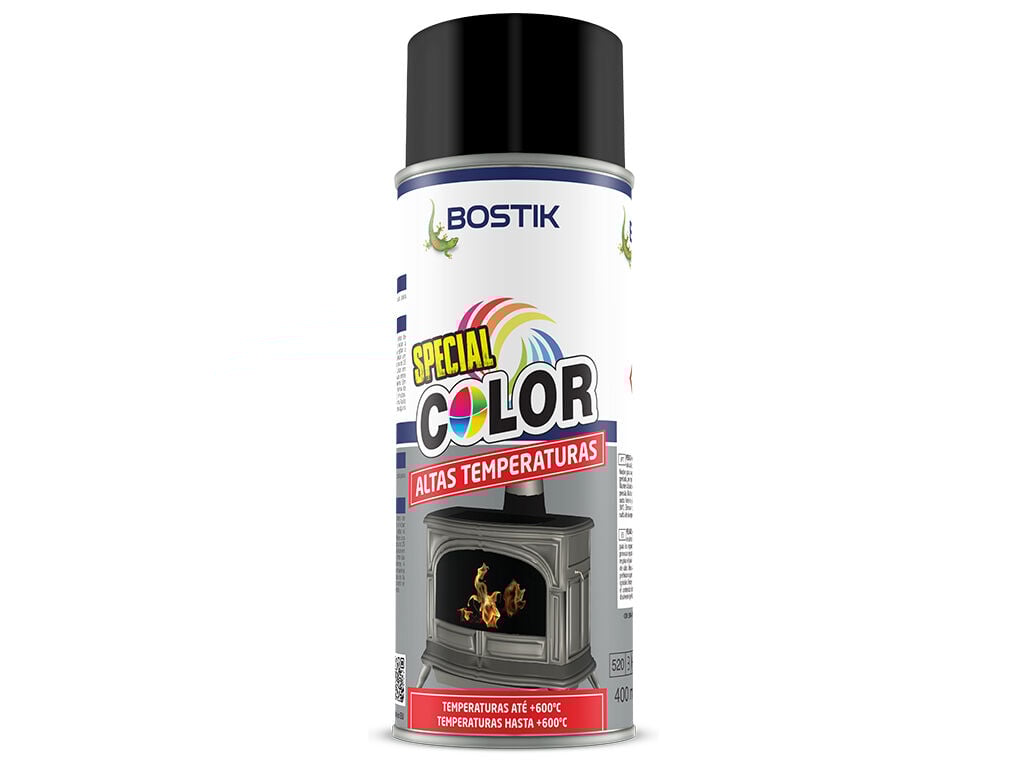 SPRAY BOSTIK 600&ordm; GRAUS PRETO 400ML image number 1