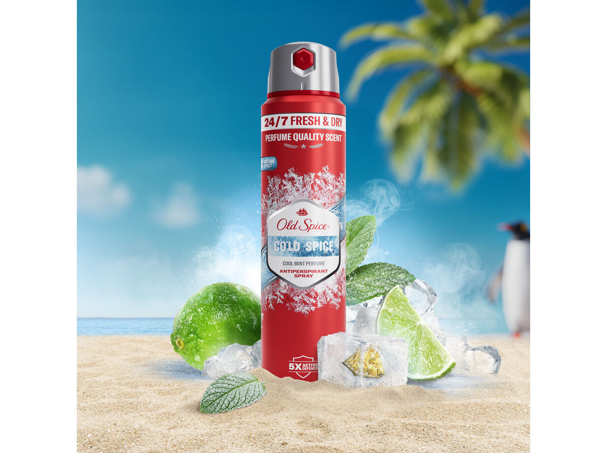DESODORIZANTE SPRAY OLD SPICE COLD SPICE 150 ML image number 1