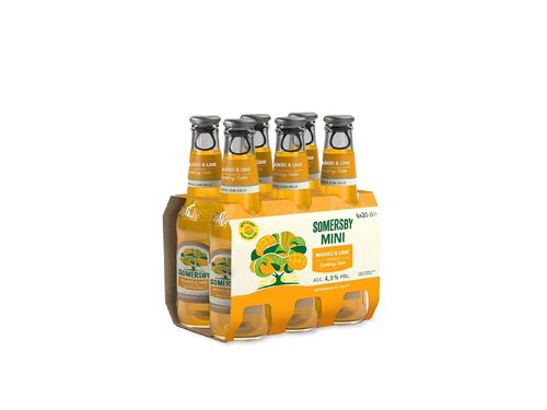 SIDRA SOMERSBY MANGO&LIME TP 6X0.20L image number 1
