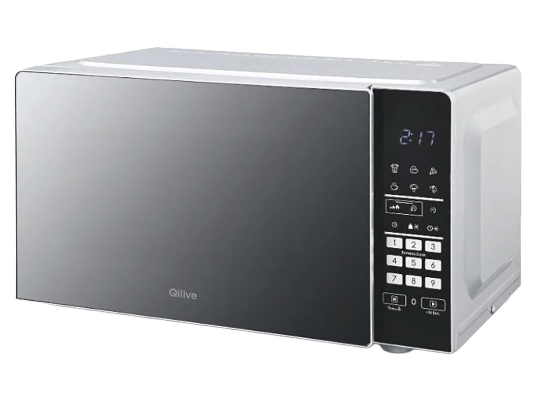 MICRO-ONDAS DIGITAL QILIVE Q.6235 CINZA 23L