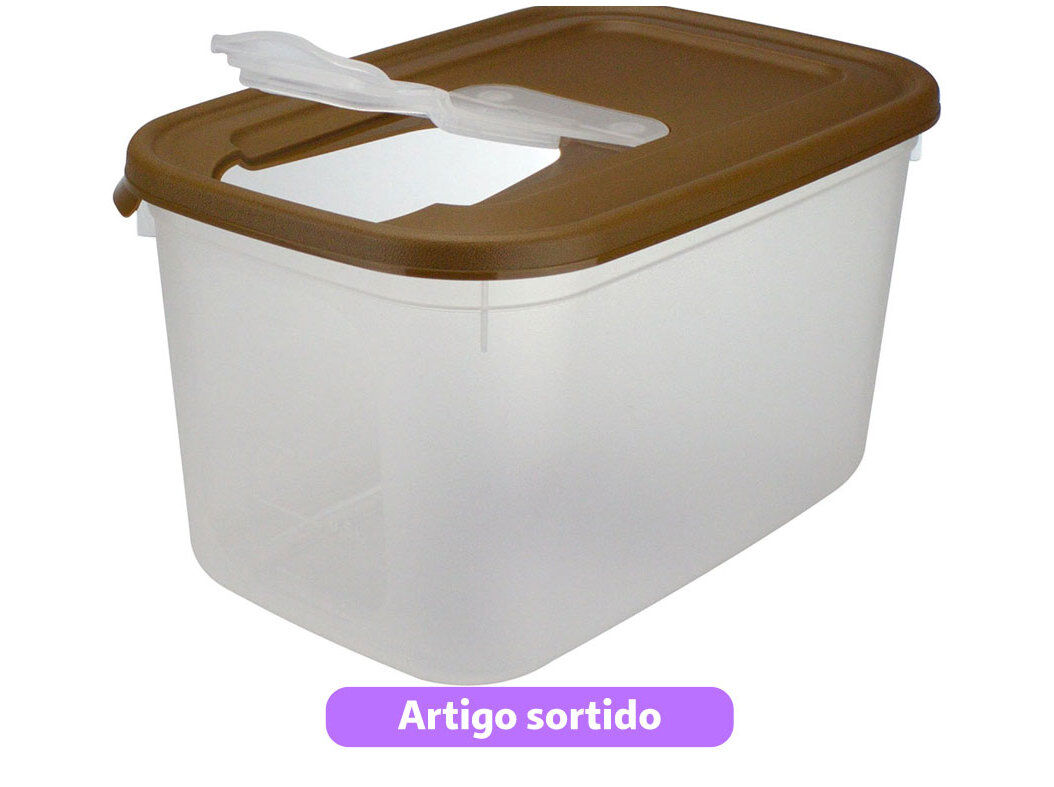 CAIXA COM DISPENSADOR CODIL 18.8X12.4X10.7CM CORES SORTIDAS