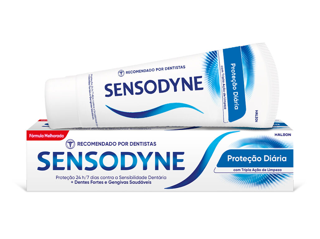 PASTA DE DENTES PROTE&Ccedil;&Atilde;O DI&Aacute;RIA SENSODYNE 75ML