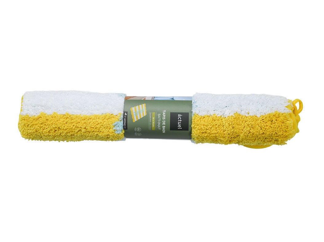 TAPETE CASA BANHO ACTUEL MICROFIBRA RISCAS 50X70CM image number 0