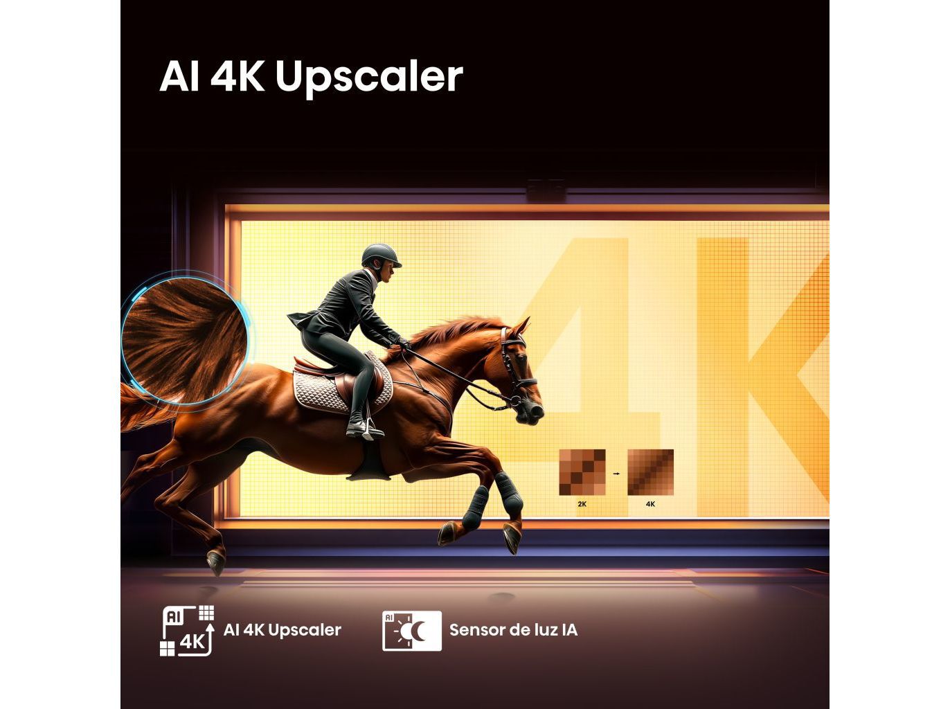 TV HISENSE 43A6Q (43'' SMART 4K 108CM) image number 2