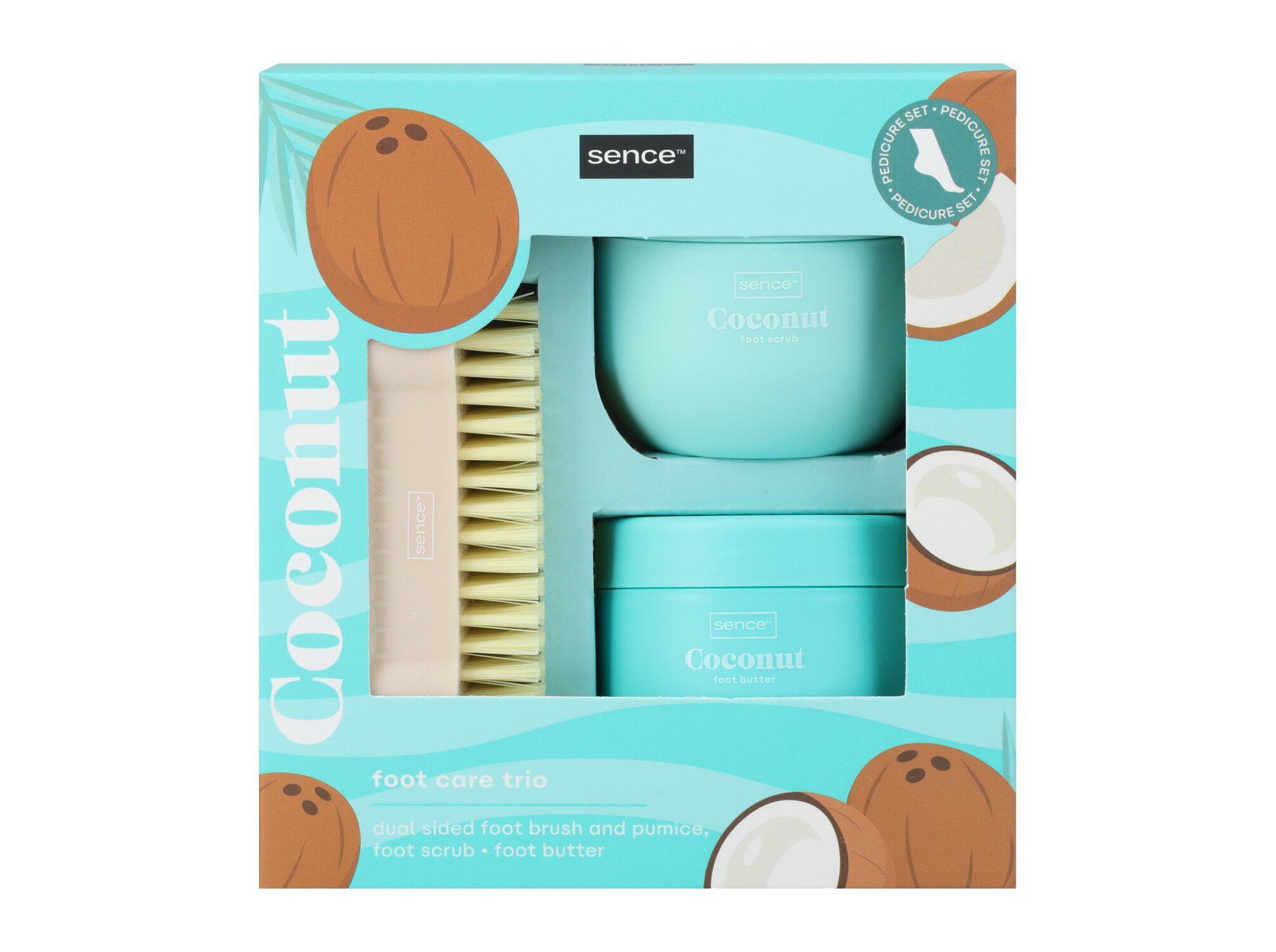 KIT TRATAMENTO P&Eacute;S SENCE COCONUT 1UN image number 0