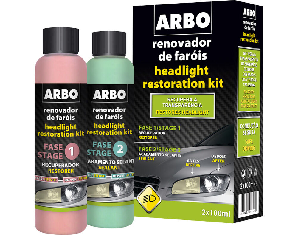 RENOVADOR DE FAR&Oacute;IS ARBO 2X100ML
