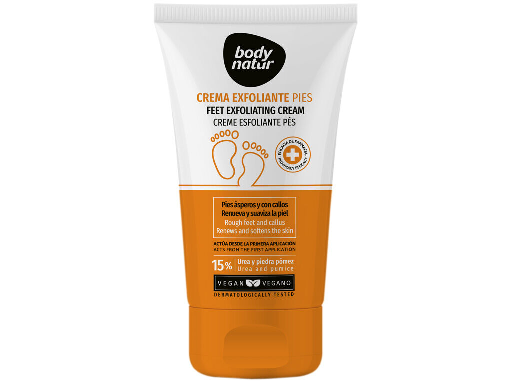 CREME ESFOLIANTE P&Eacute;S BODY NATUR 100ML image number 0