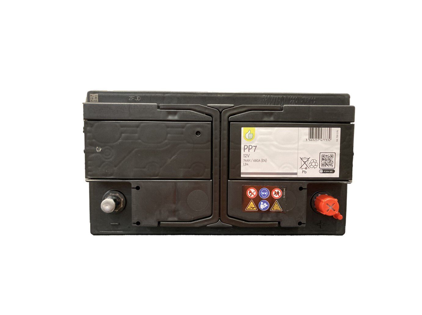 BATERIAS AUTO POLEGAR PP7 74AH/68A image number 1