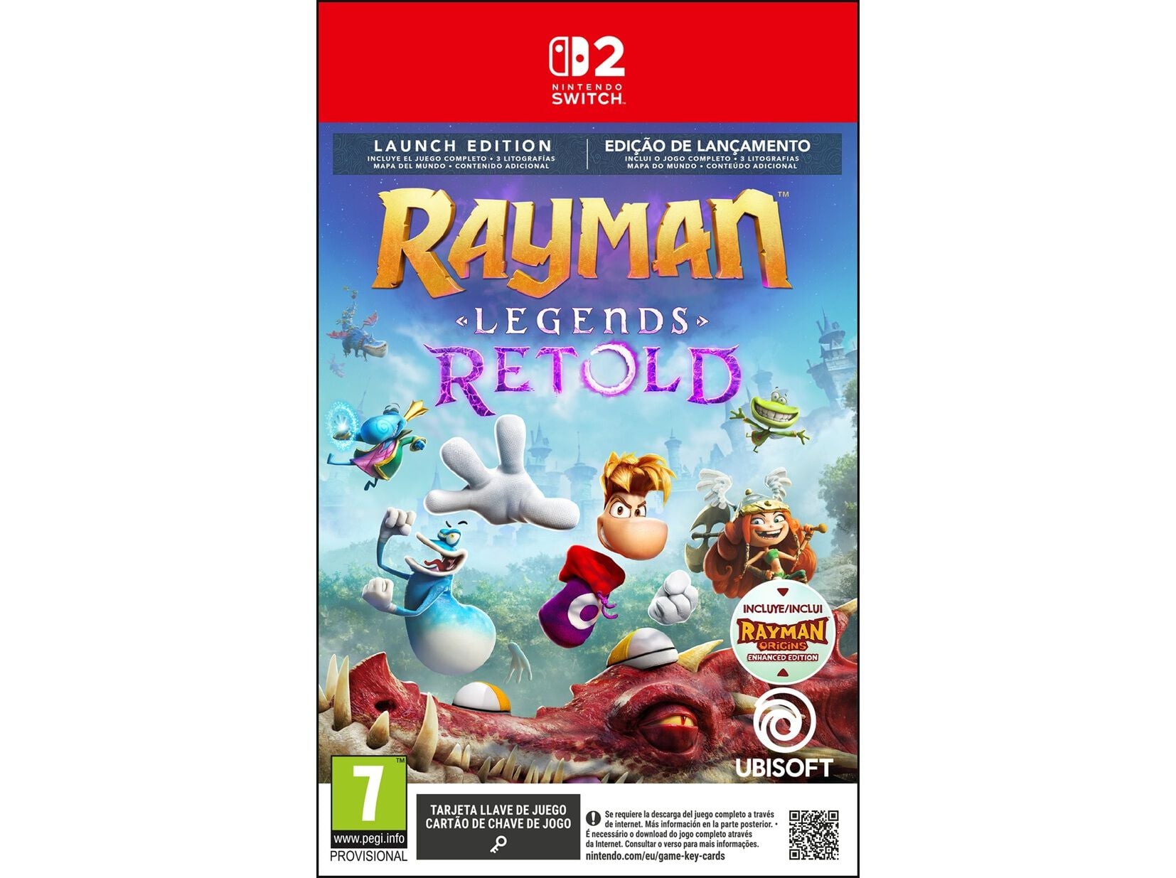 JG RAYMAN LEGENDS RETOLD SW2 L00625 image number 0