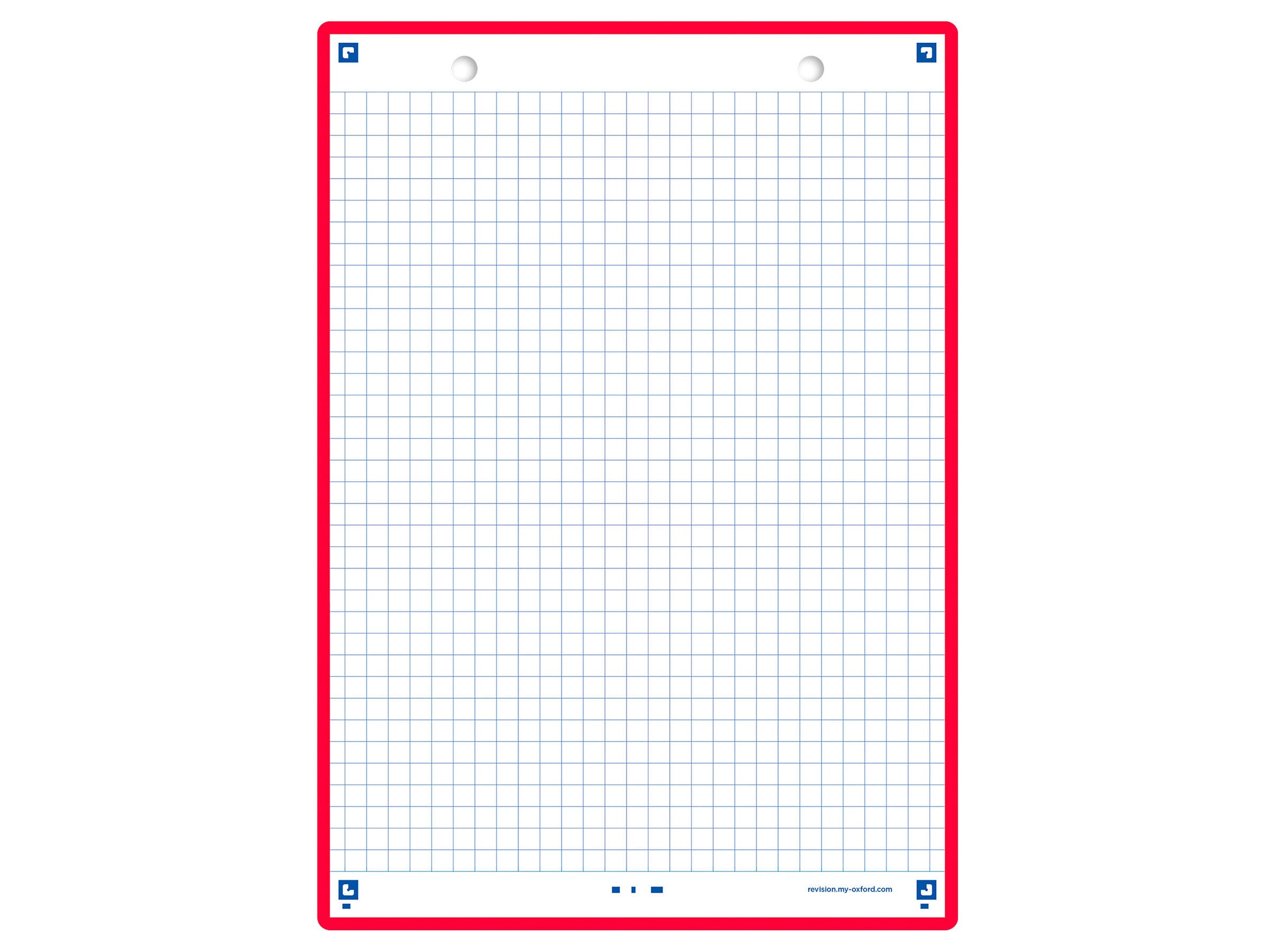 FLASHCARDS QUADRICULADOS OXFORD 2.0 A5 VERMELHO 30 FOLHAS image number 1