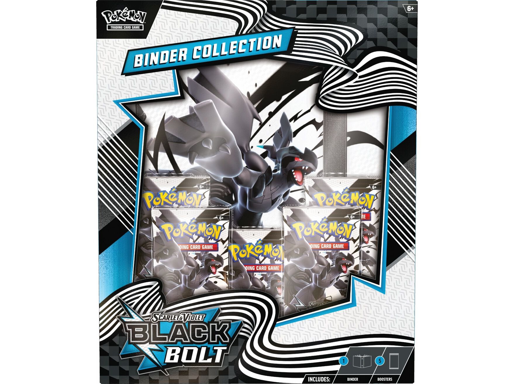 BINDER COLLECTION BLACK POK&Eacute;MON image number 0