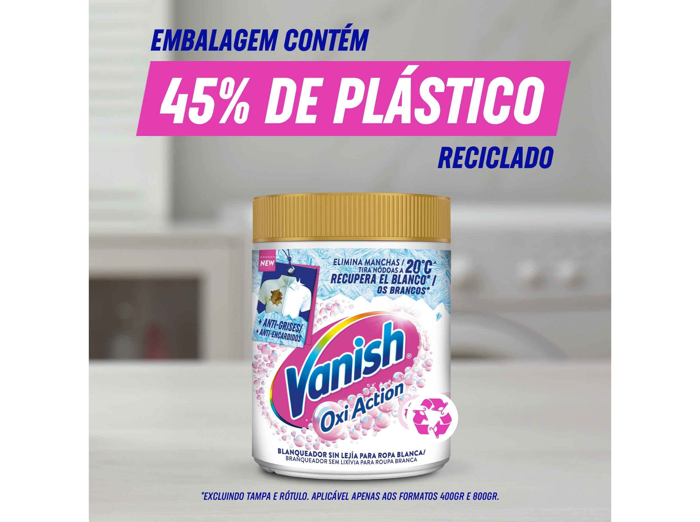 ADITIVOS P&Oacute; VANISH OXI ADVANCE WHITE 400G image number 6