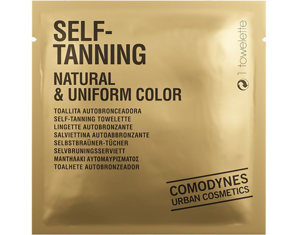 TOALHITAS COMODYNES AUTOBRONZEADOR NATURAL 8UN image number 0