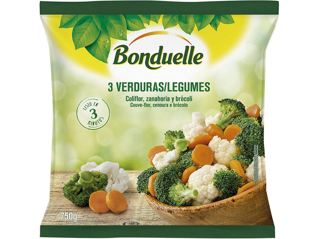 LEGUMES BONDUELLE A VAPOR COUVE FLORCENOURA E BR&Oacute;COLOS 750G image number 0