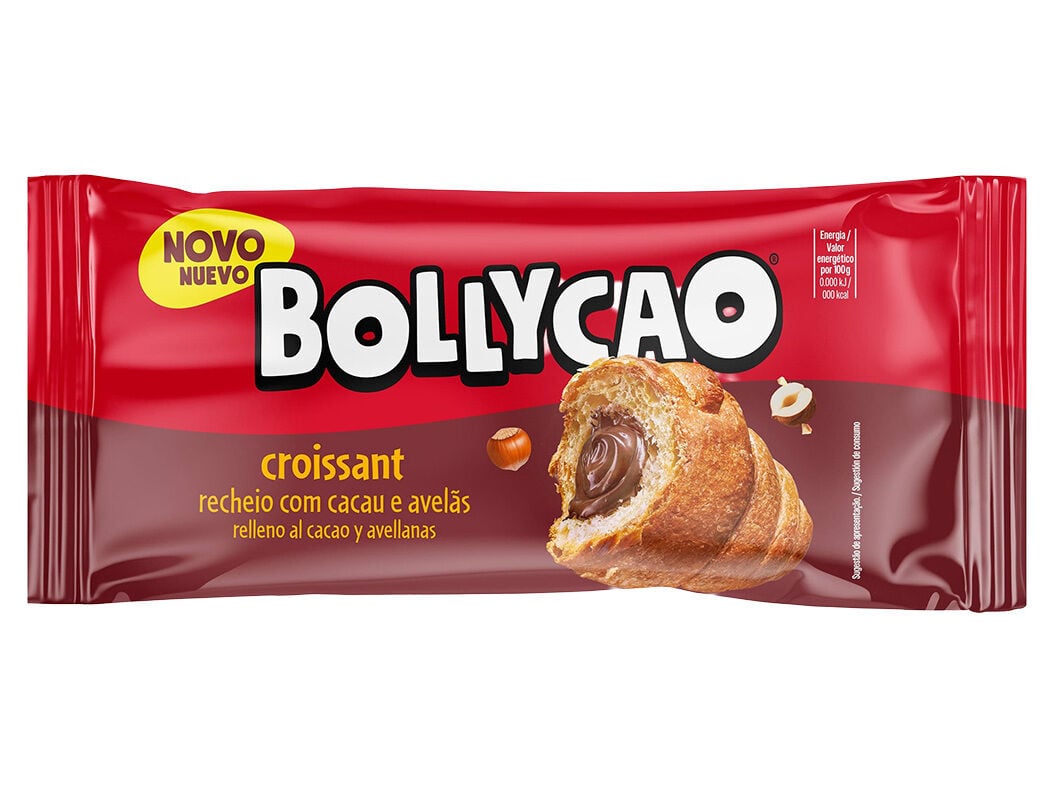 CROISSANTS BOLLYCAO RECHEIO CACAU E AVEL&Atilde; 1UN image number 0