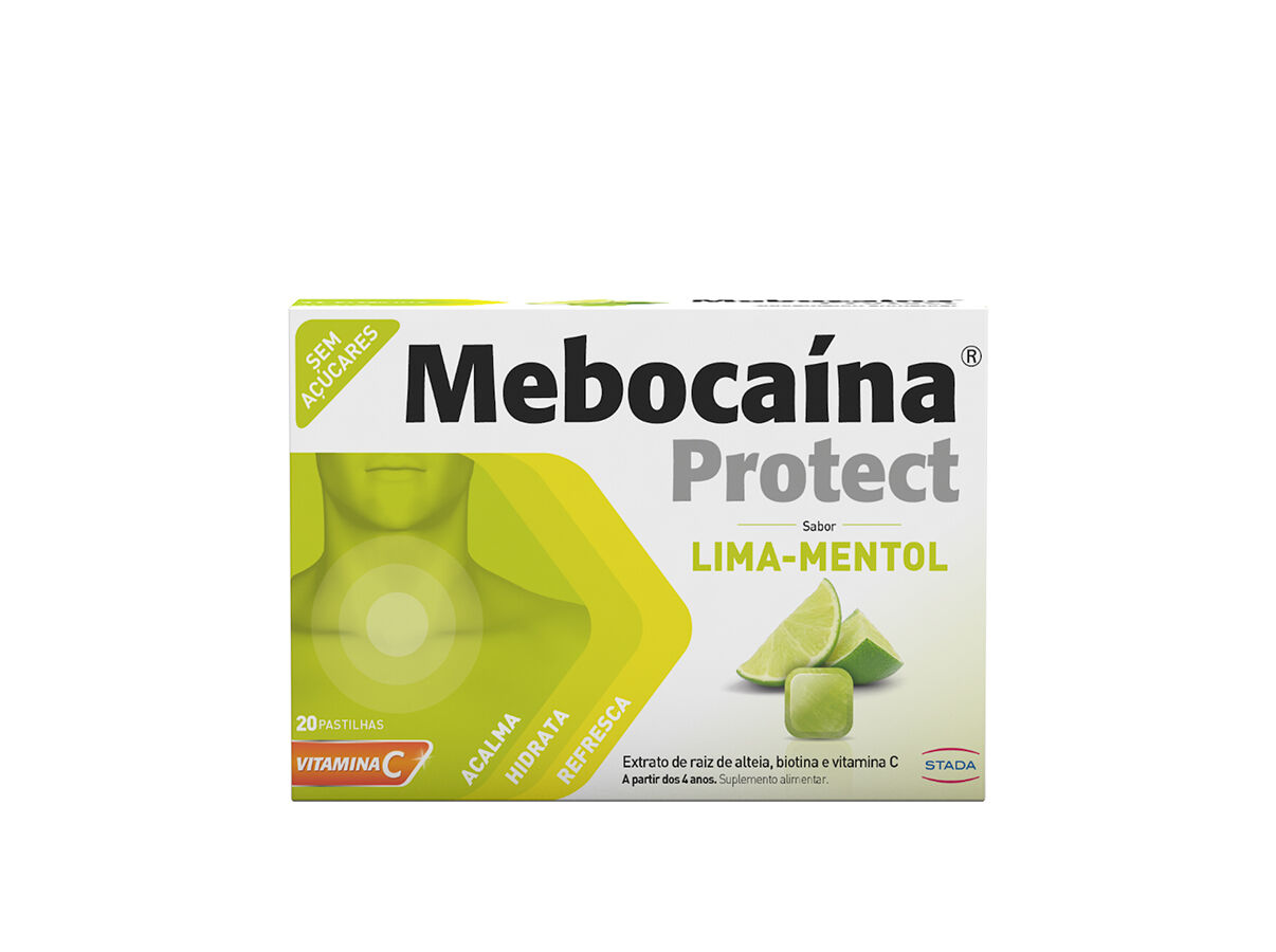 SUPLEMENTO MEBOCA&Iacute;NA PROTECT LIMA-MENTOL 20UN image number 0