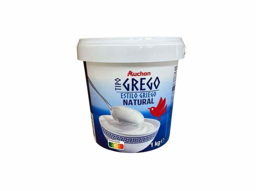 IOGURTE GREGO NATURAL AUCHAN 1KG